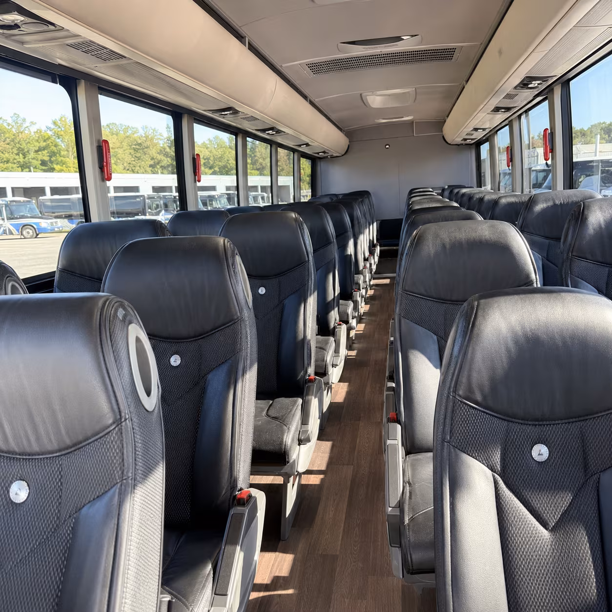charter bus rentals to spokane international airport geg for large groups