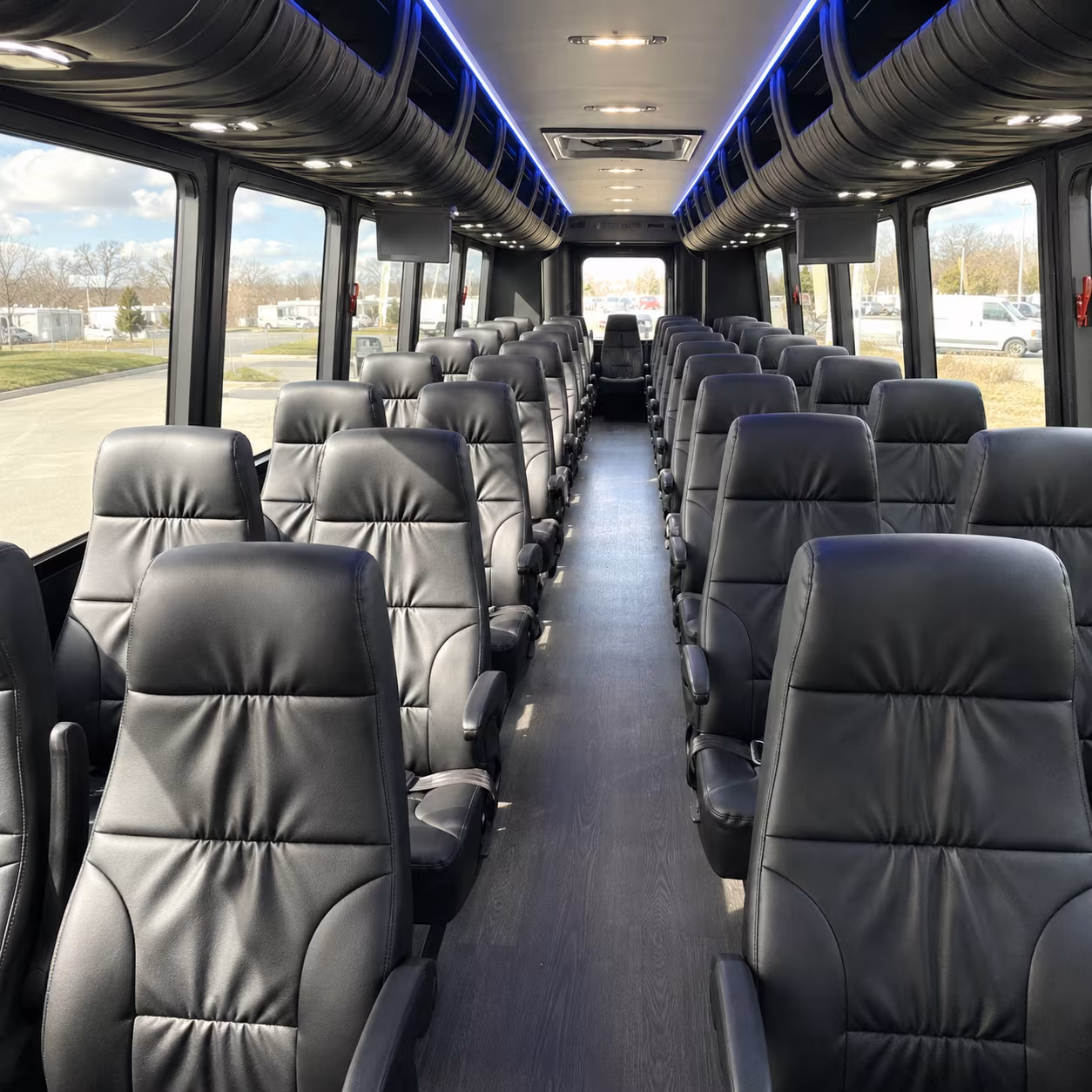 minibuses for spokane valley wedding party transportation on the big day