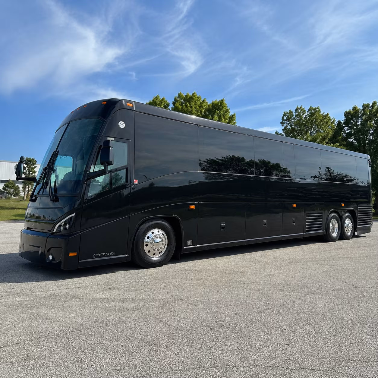 spokane valley 47 passenger charter bus