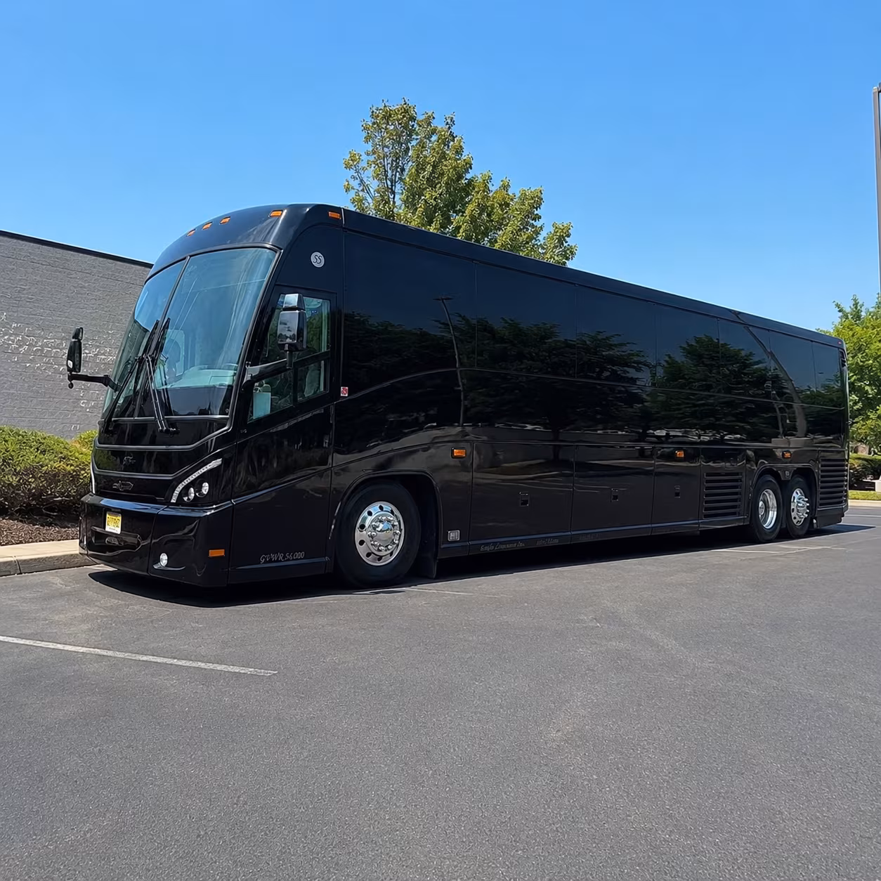spokane valley airport charter bus rental
