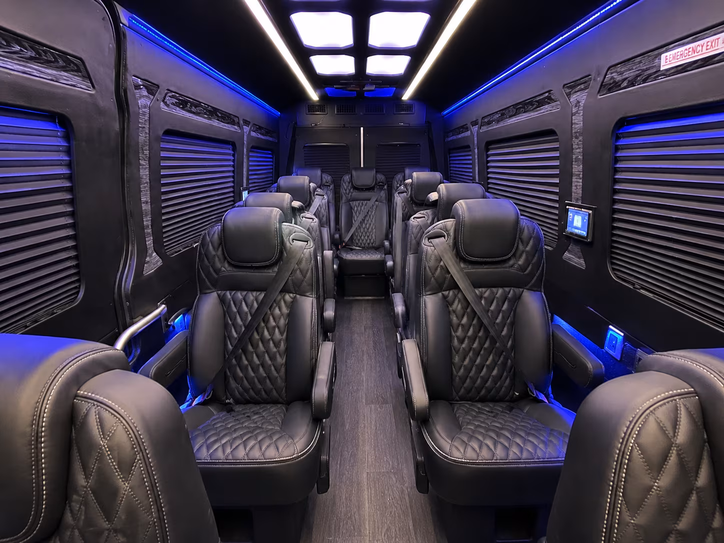 spokane valley sprinter van with driver interior